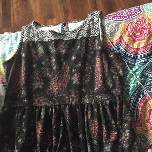 paisley print dress | fits like a women’s 14